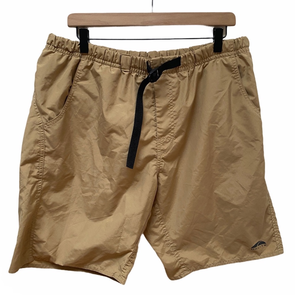 GoLite Khaki Belted Hiking Shorts Women’s Size M